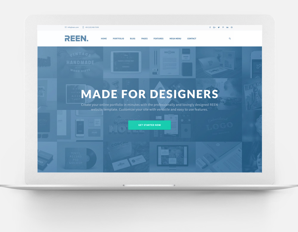 Made for Designers Bootstrap Template